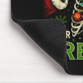 Hoho Hold Your Breath Funny Nurse Christmas  Mousepad (Ecke)