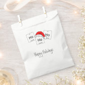 HoHo Holmium Chemistry Element Christmas Pun Geschenktütchen (Ausgeschnitten)