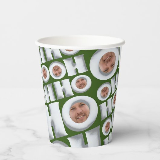 HoHo! Kaffee von mir! Ihr Papierbecher (Rückseite)