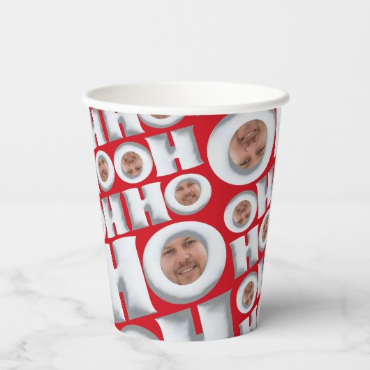 HoHo! Kaffee von mir! Ihr Papierbecher (Rückseite)