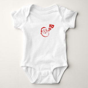 HoHo Weihnachtsmann Weihnachten T - Shirt,Spaß,Sch Baby Strampler