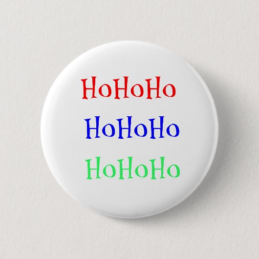 HoHoHo, Button (Vorderseite)
