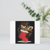 HoHoHo! Frohe Weihnachten GESCHENKE und ein guten (Stehend Vorderseite)