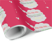 HoHoHo Geschenkpapier (Rolleneckpunkt)