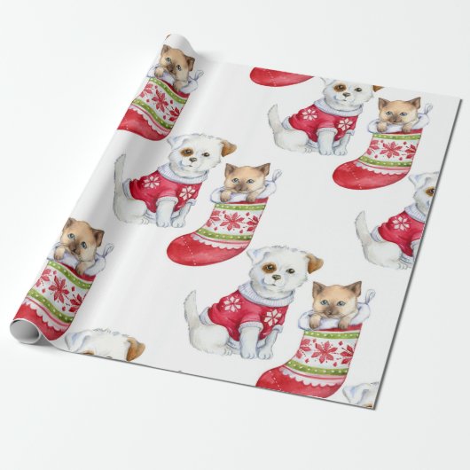 HoHoHo Geschenkpapier (Ungerollt)