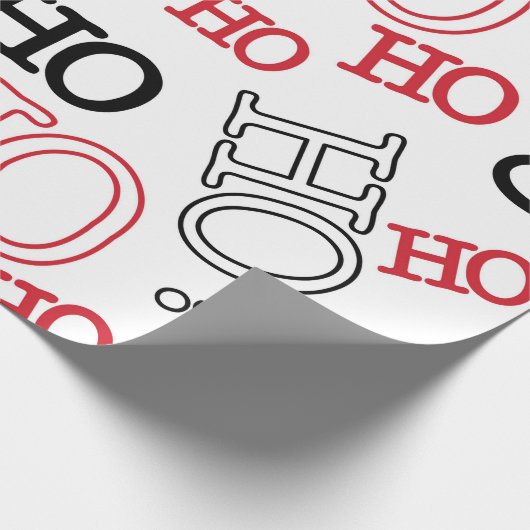 HoHoHo Geschenkpapier (Ecke)