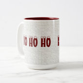 HOHOHO Holiday Tasse (Vorderseite Links)