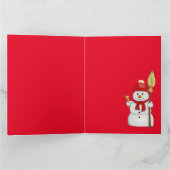 Hohoho Merry Christmas. Feestdagen Kaart Karte (Innenseite)