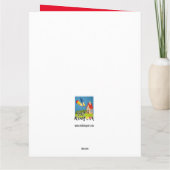 Hohoho Merry Christmas. Feestdagen Kaart Karte (Rückseite)