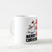 Hohoho Merry Christmas. Kaffeetasse (Vorderseite Links)