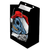 HoHoHo Mittlere Geschenktüte (Rückseite Schrägansicht)