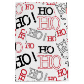 HoHoHo Mittlere Geschenktüte (Vorderseite)