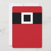 HOHOHO New Address Holiday Moving Announcement Einladung (Rückseite)