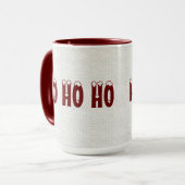 HOHOHO Red Frost Tasse (Vorderseite Links)
