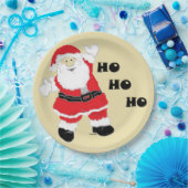 HoHoHo Santa Pappteller (Party)