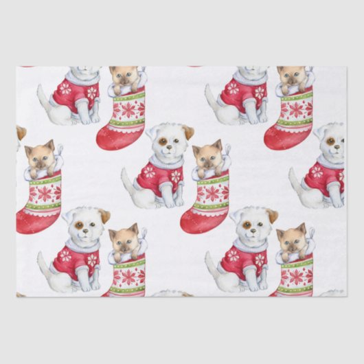 HoHoHo Seidenpapier (Vorderseite)