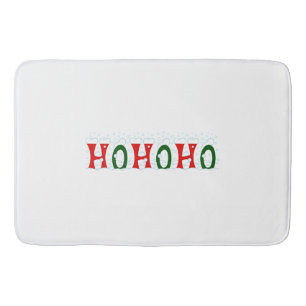 HOHOHO Weihnachtsmann Badematte