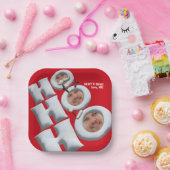 HOHOHOHO! Das bin ich! Feiertagsparty Pappteller (Party)