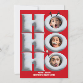 HOHOHOHO! Erstellen Sie Ihre eigene Urlaubskarte Feiertagskarte