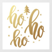 HOHOHOHO FENSTERAUFKLEBER (Blatt)