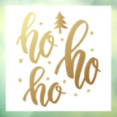 HOHOHOHO FENSTERAUFKLEBER (Blatt 3)