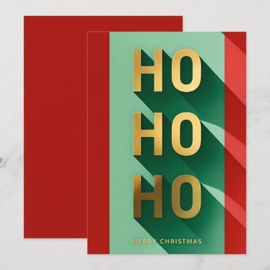 HOHOHOHO Frohe Weihnachten (Vorne/Hinten)