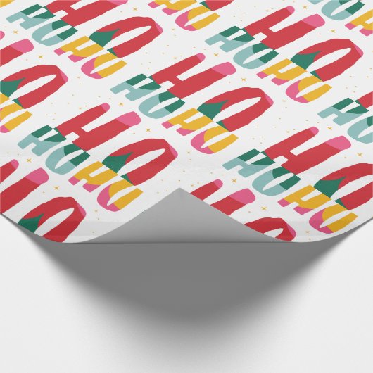 HOHOHOHO GESCHENKPAPIER (Ecke)