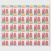 HOHOHOHO GESCHENKPAPIER (Flach)