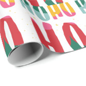 HOHOHOHO GESCHENKPAPIER (Rolleneckpunkt)