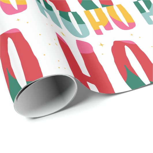 HOHOHOHO GESCHENKPAPIER (Rolleneckpunkt)