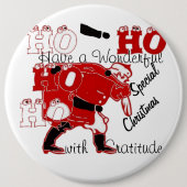 HOHOHOHO haben ein wunderbares Weihnachten mit Dan Button (Vorderseite)