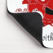 HOHOHOHO haben ein wunderbares Weihnachten mit Dan Mousepad (Ecke)