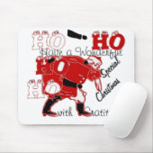 HOHOHOHO haben ein wunderbares Weihnachten mit Dan Mousepad (Mit Mouse)