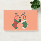 HOHOHOHO! Ich wünsche Ihnen einen schönen Weihnach Post-it Klebezettel (Büro)