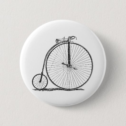 Hohrradpenny-Farthing Button (Vorderseite)