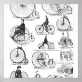Hohrradpenny-Farthing Poster (Vorne)