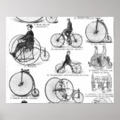 Hohrradpenny-Farthing Poster (Vorne)