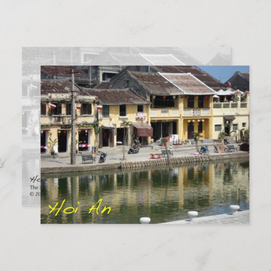 Hoi An Postkarte (Vorne/Hinten)