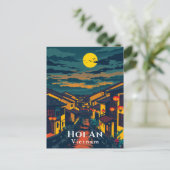 Hoi An Vietnam Ancient Town Lanterns Postcard Postkarte (Stehend Vorderseite)