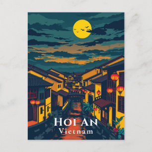 Hoi An Vietnam Ancient Town Lanterns Postcard Postkarte