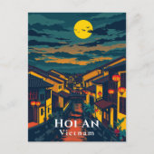 Hoi An Vietnam Ancient Town Lanterns Postcard Postkarte (Vorderseite)