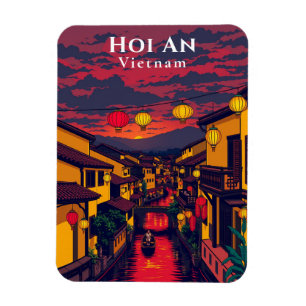 Hoi An Vietnam Antike Stadt Lanterns Magnet