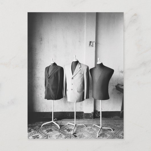 Hoi An Vietnam, Anzug Jacken auf Bestellung gemach Postkarte (Vorderseite)