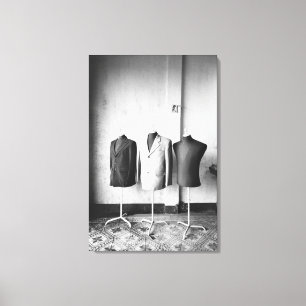 Hoi An Vietnam, Anzug Jackets auf Bestellung! Leinwanddruck