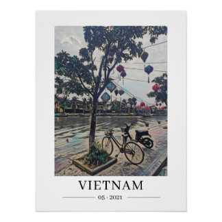 Hoi An Vietnam Laternen Poster