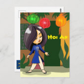 Hoi An, Vietnam Postkarte (Vorne/Hinten)