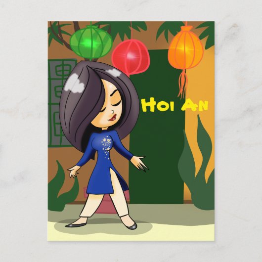 Hoi An, Vietnam Postkarte (Vorderseite)