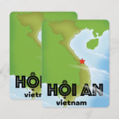 Hoi An Vietnam Reiseposter Art Print (Vorne/Hinten)