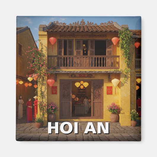 Hoi An Vietnam Travel Magnet (Vorne)