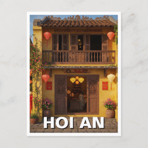 Hoi An Vietnam Travel Postkarte